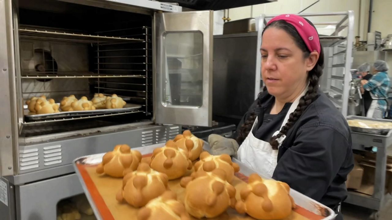 Pan de muertos.