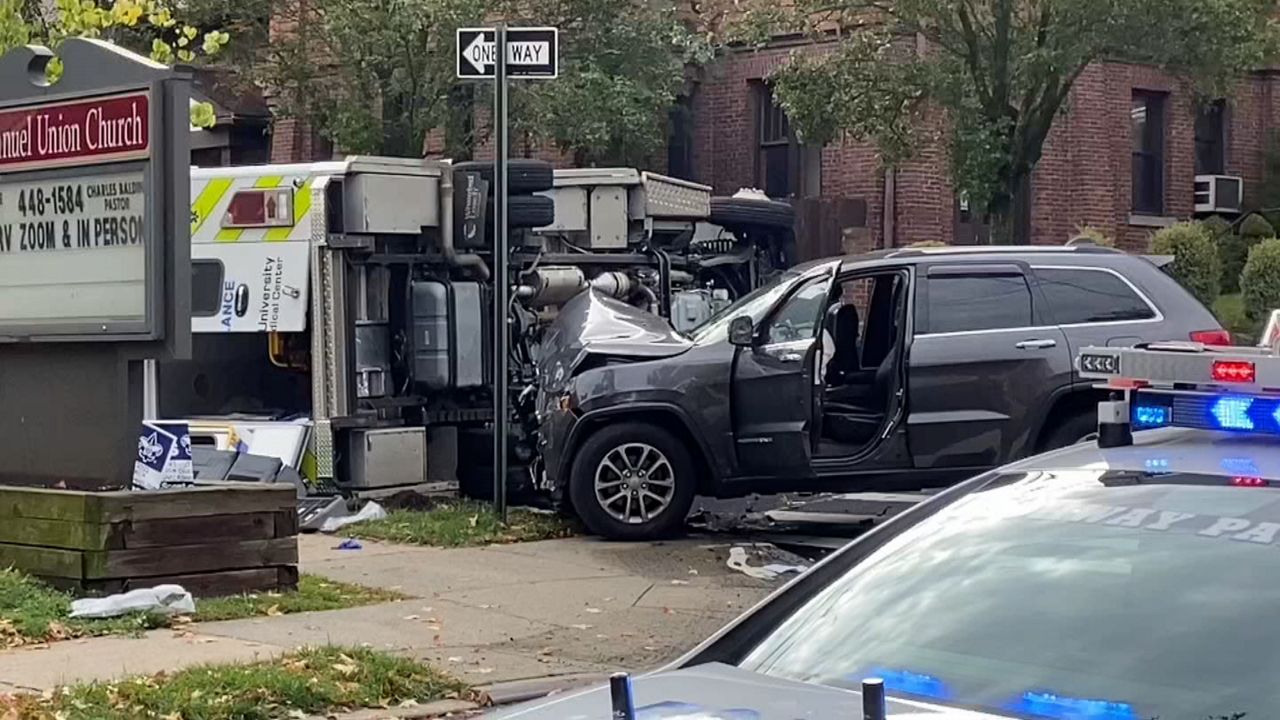 Staten island Ambulance Crash