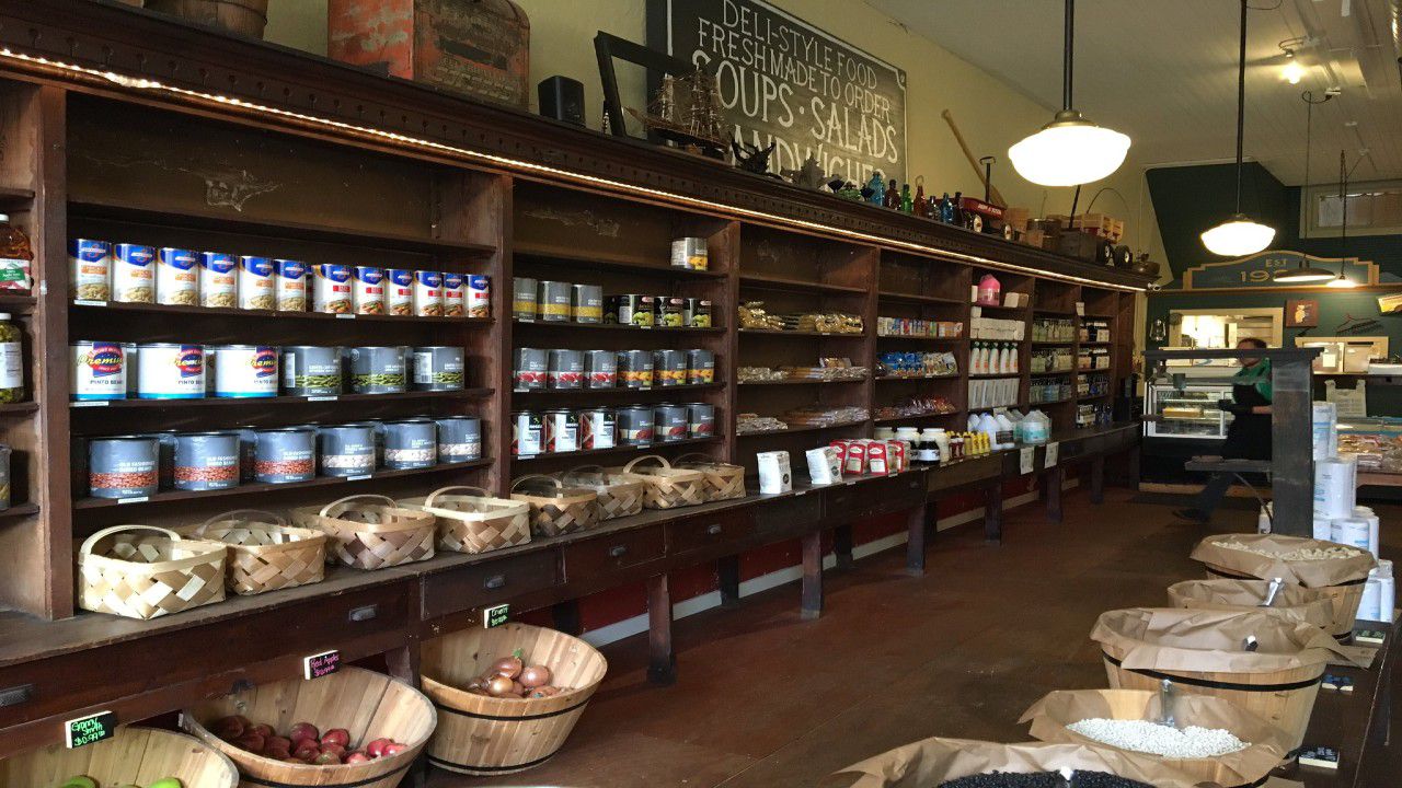 Madison Coffee Shop Grocery Store Amid Coronavirus