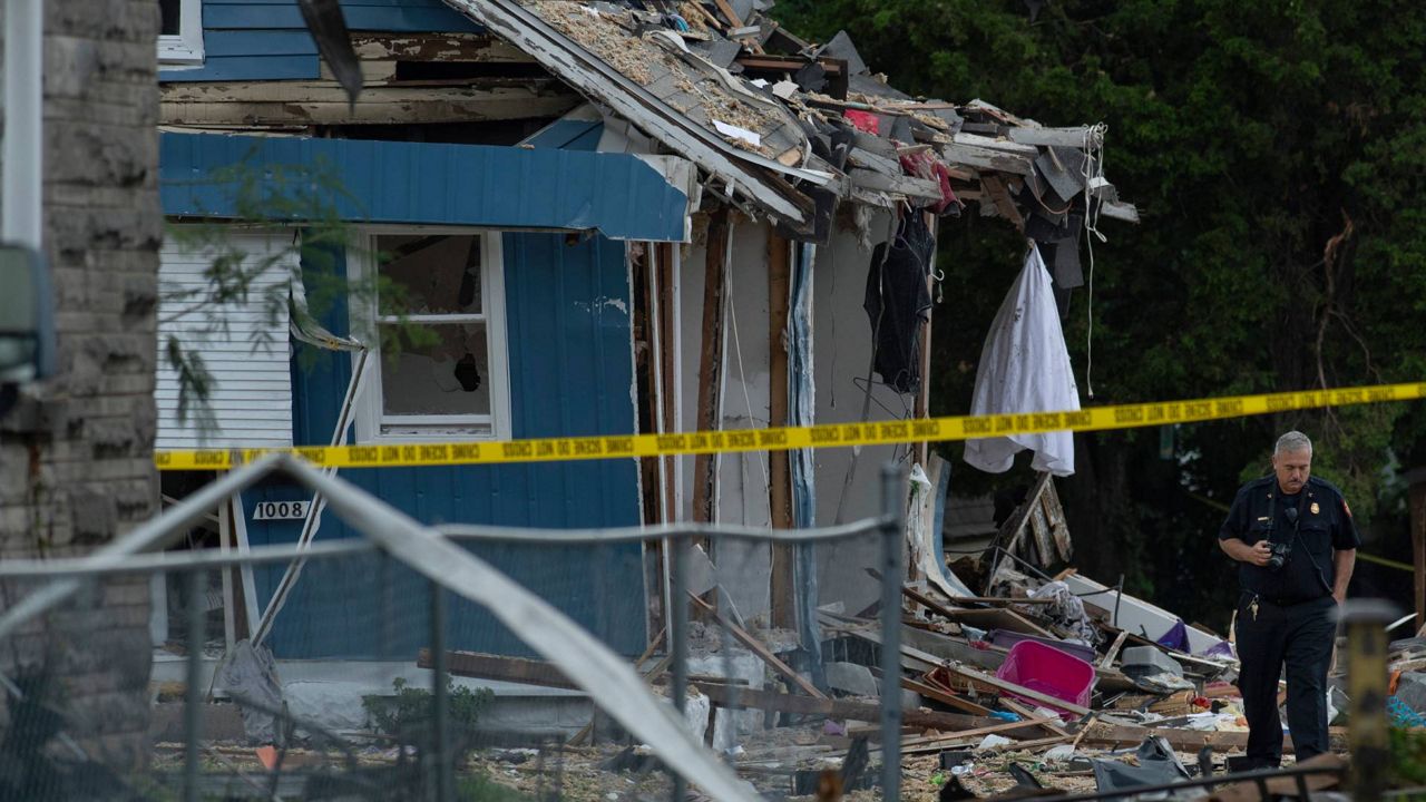 evansville house explosion