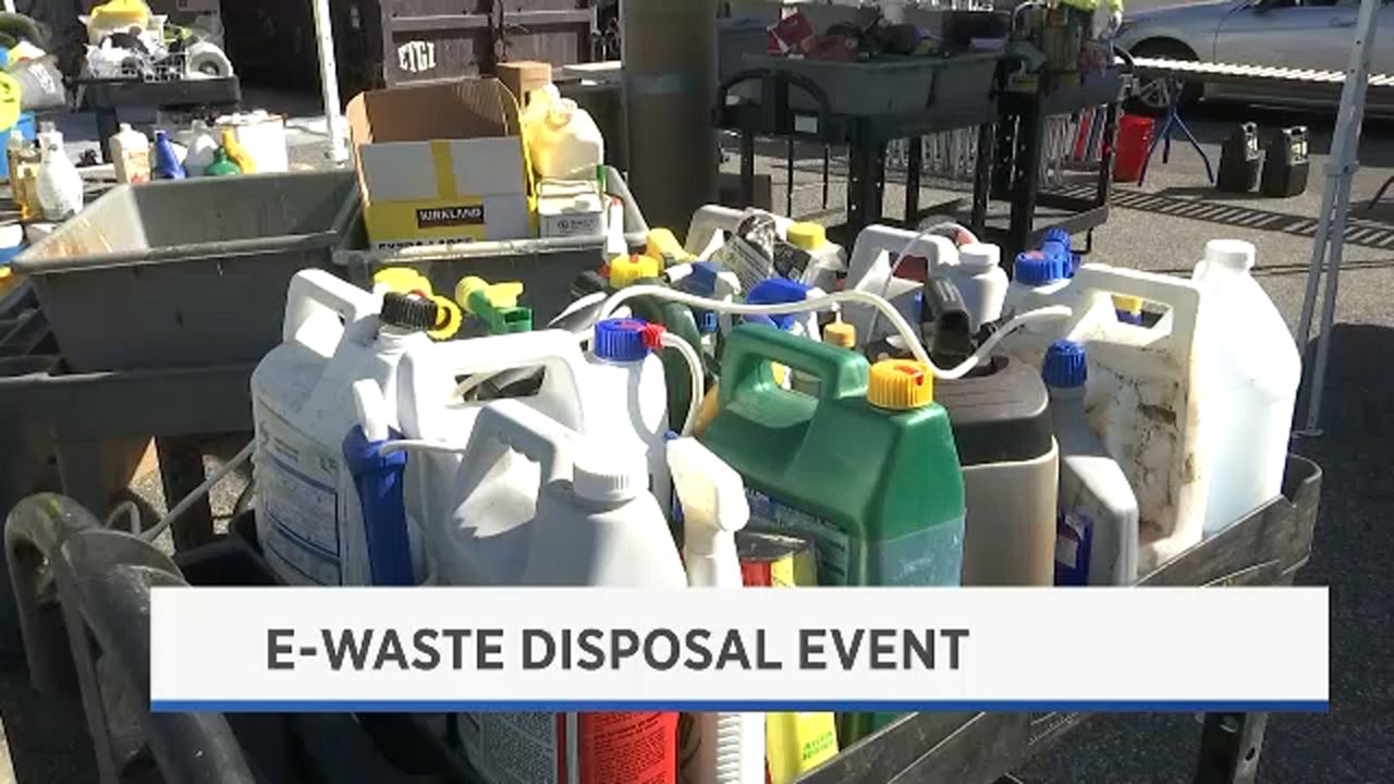 Borough Residents Participate in Safe Hazardous Waste Disposal Event