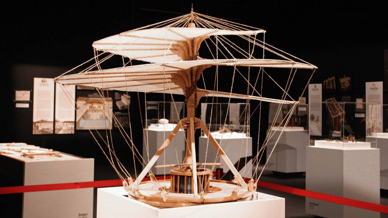 New Leonardo da Vinci exhibit features his inventions