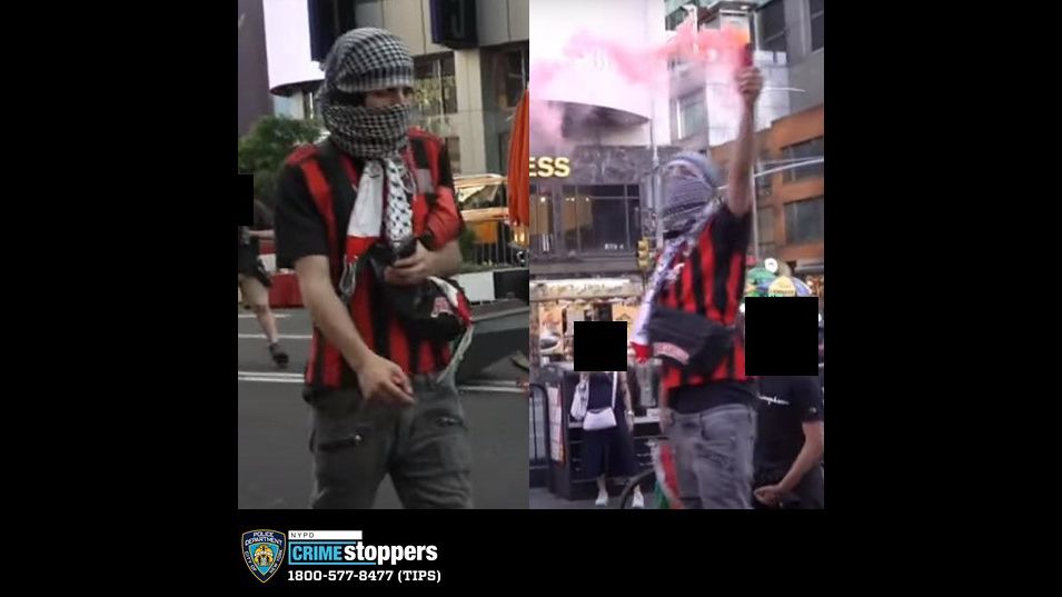 NYPD seeks man they say threw explosive device in Times Square