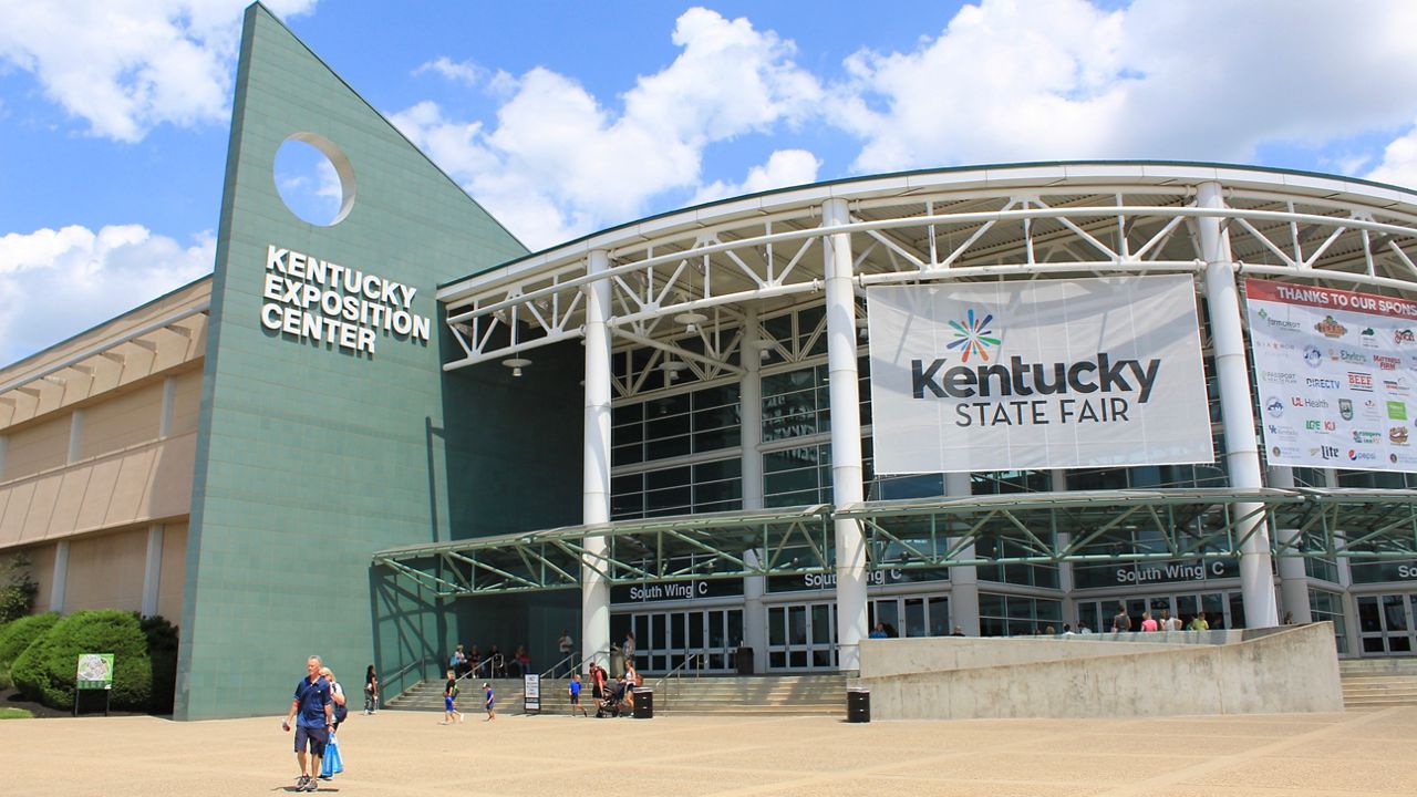 The Kentucky Expo Center in Louisville is home to the Kentucky State Fair (Spectrum News 1/Bryce Shreve)