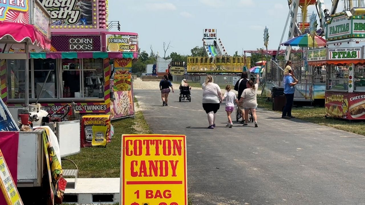 Extreme heat a challenge for fairgoers, organizers