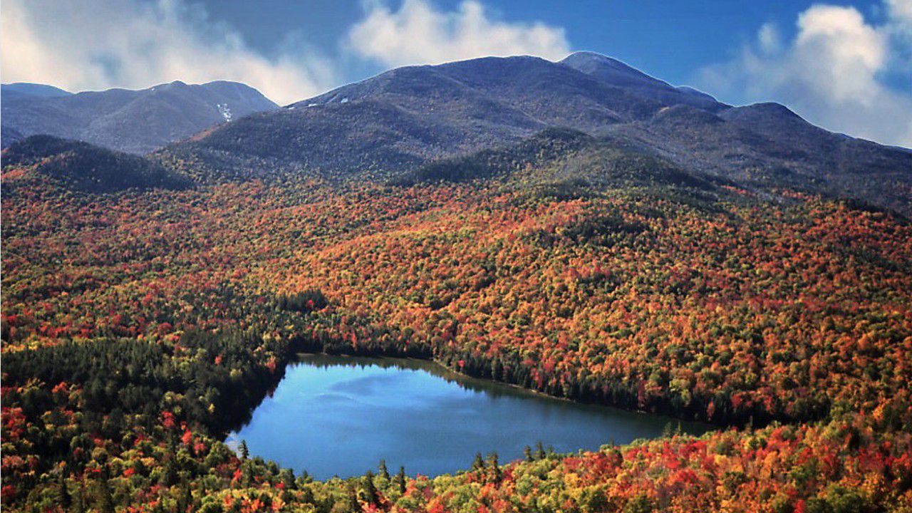 Peak fall color has reached the Adirondacks