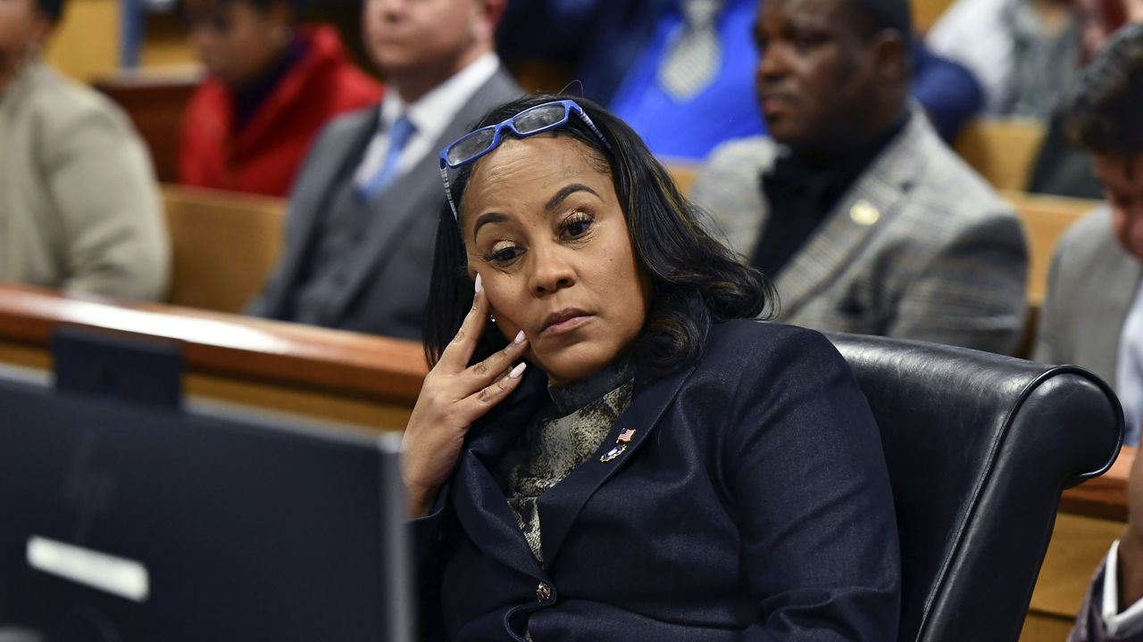 Fulton County District Attorney Fani Willis (Dennis Byron/Hip Hop Enquirer via AP)