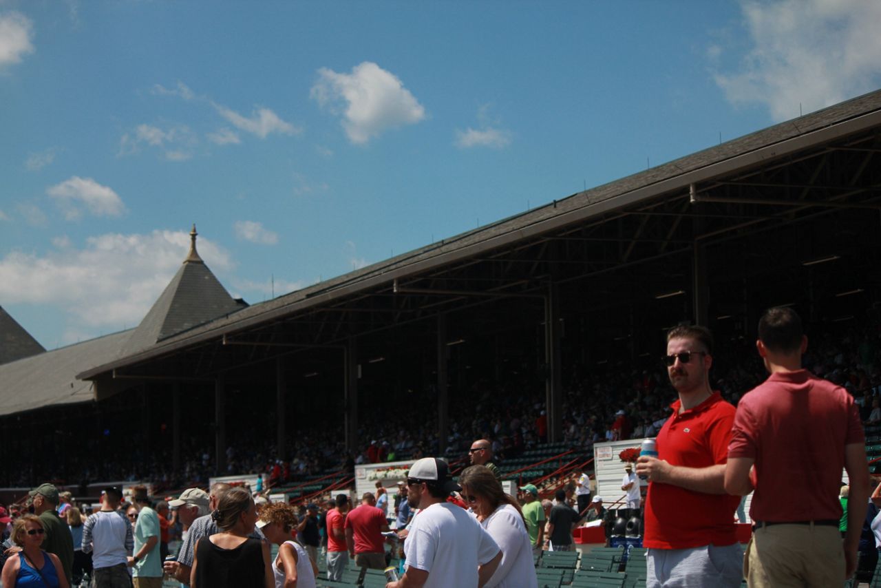 Veterans and Newbies Soak in Saratoga Opening Day