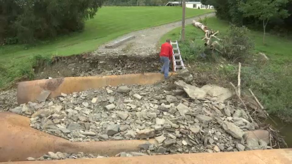Endicott farm owner suffers major flood damage
