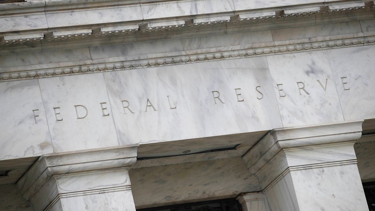 The Federal Reserve building in seen in Washington, May 22, 2020. (AP Photo/Patrick Semansky, File)