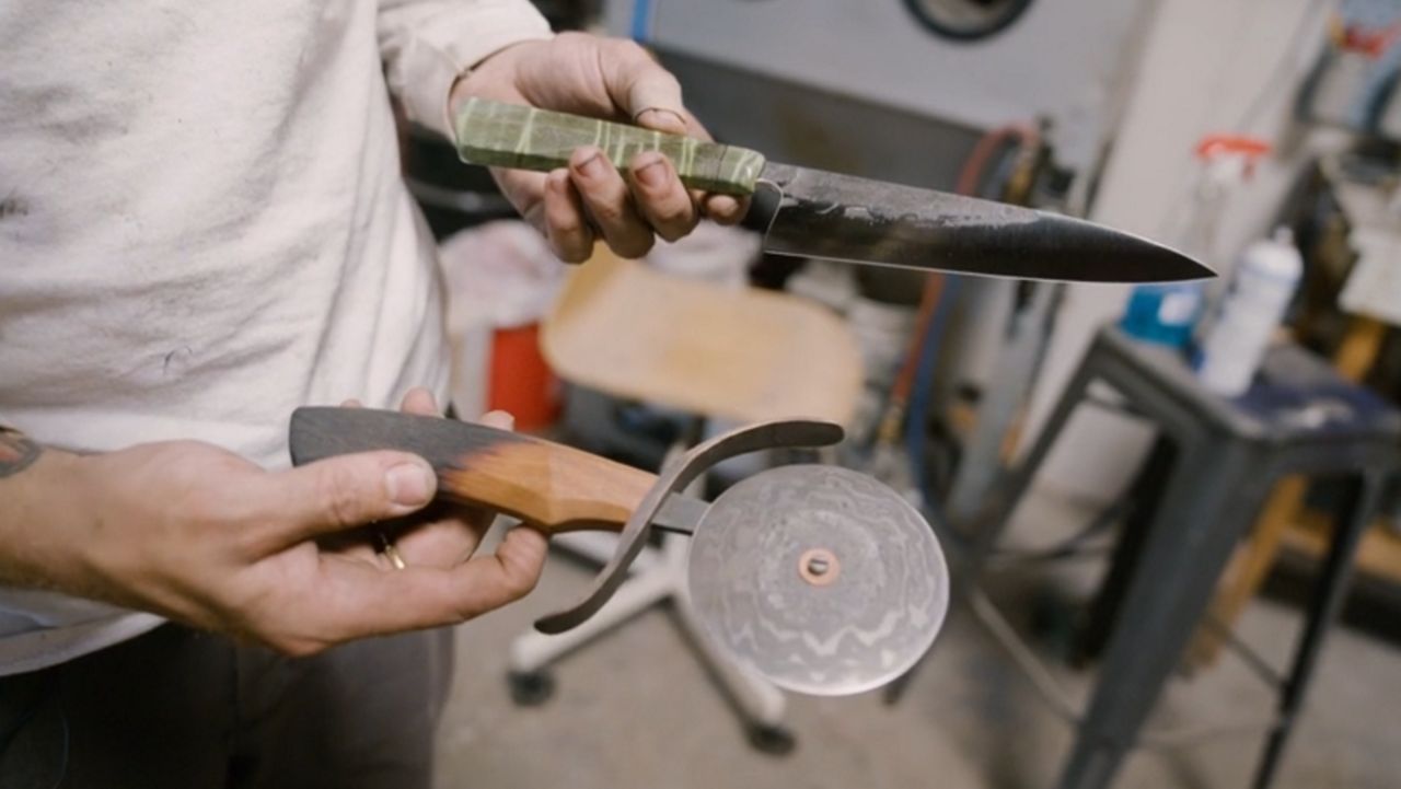 Local bladesmith combines art and function with Fell Knives