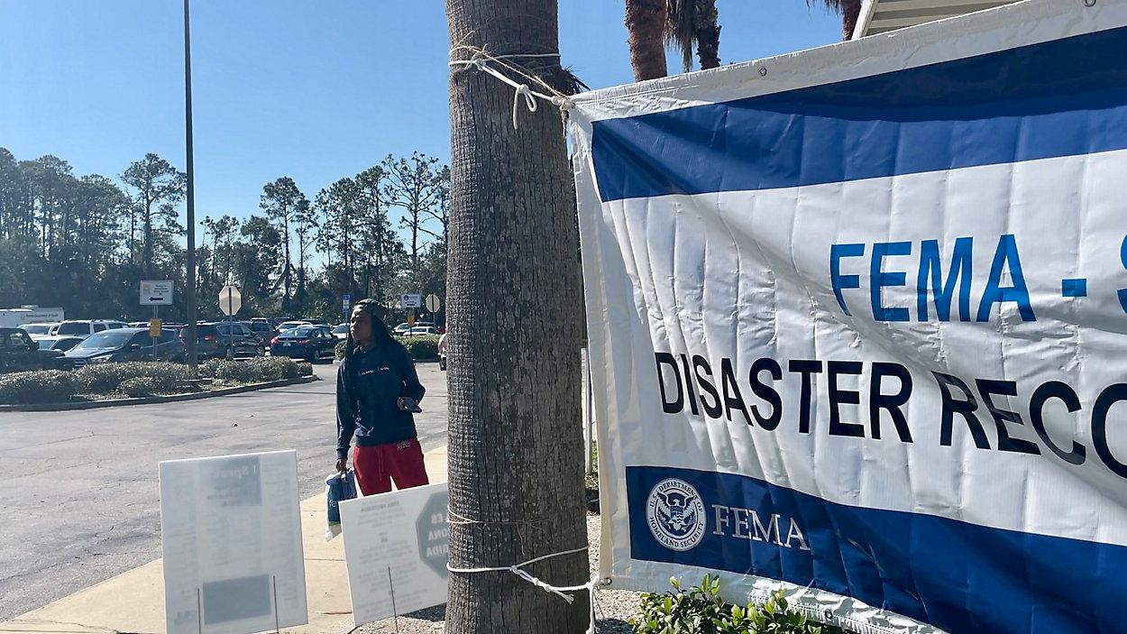 A FEMA Disaster Recovery Center location in Volusia County. (Spectrum News)