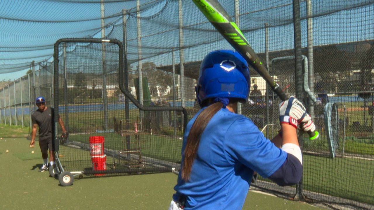 West LA College Female Baseball Player Breaking Ground