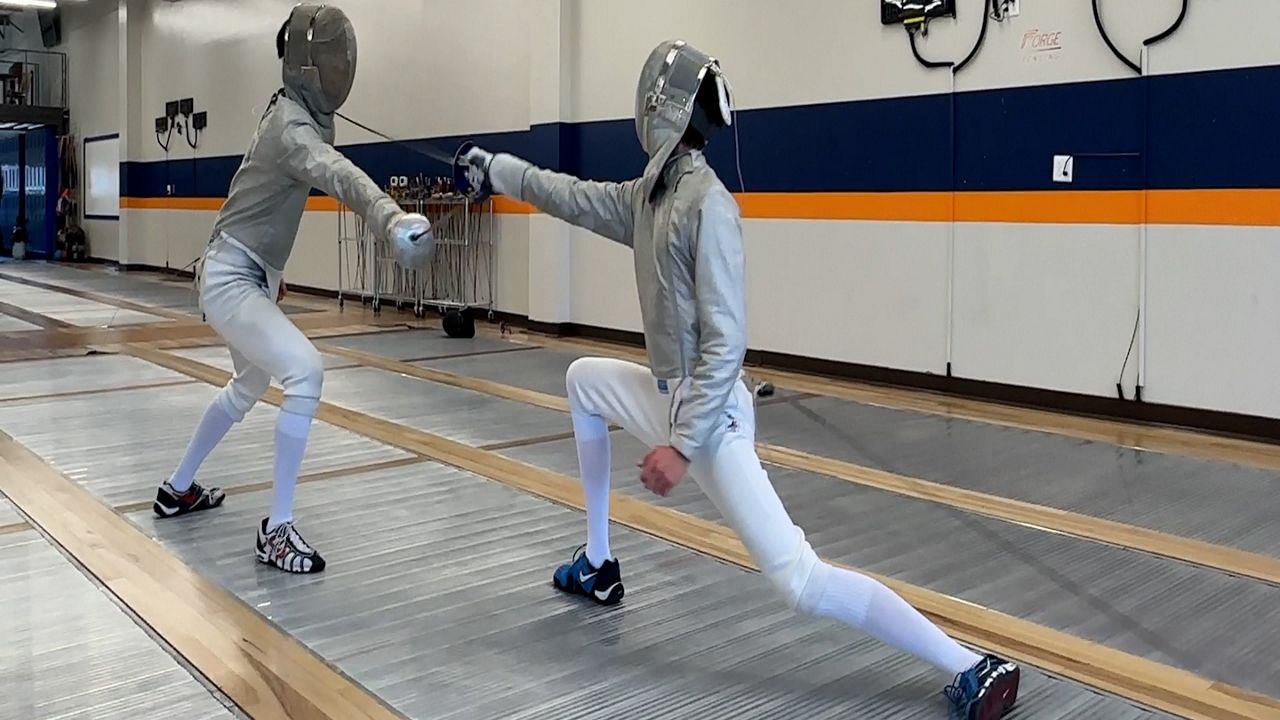 fencing, from story 