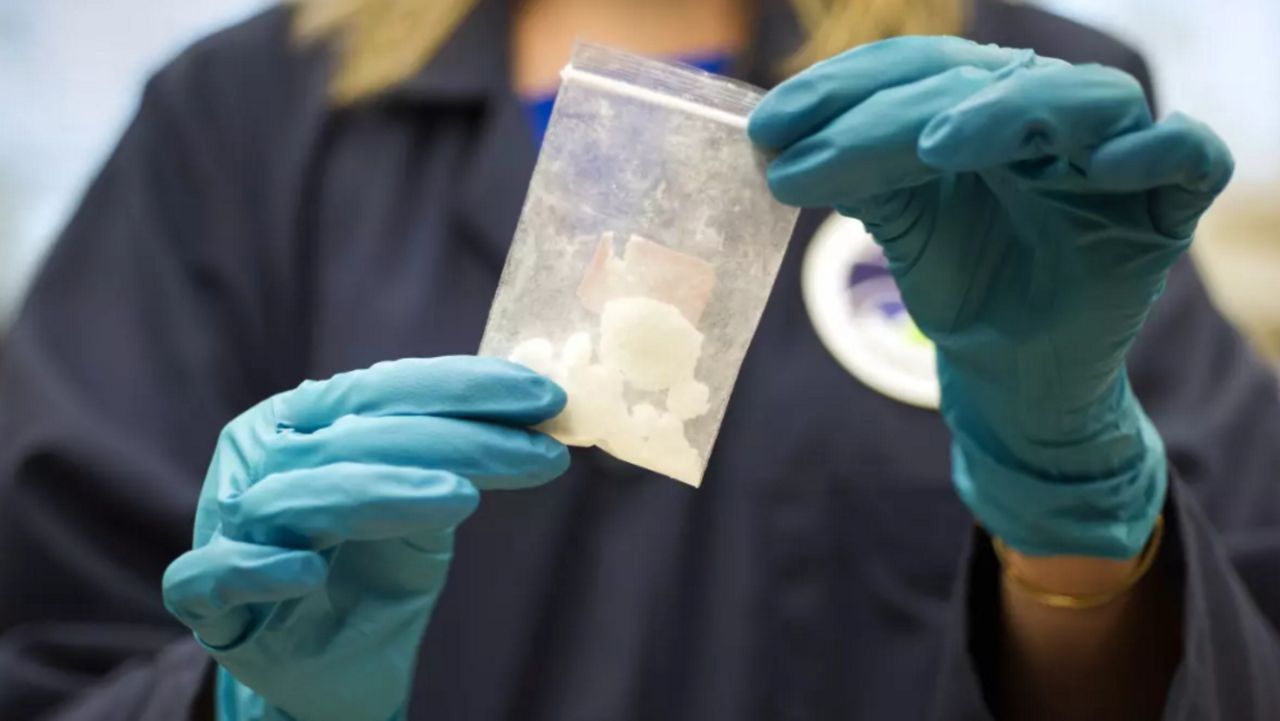 Osceola County Sheriff Marcos Lopez said law enforcement seized 1.3 kg of fentanyl as part of a three-month investigation. (Associated Press/Cliff Owen, File)