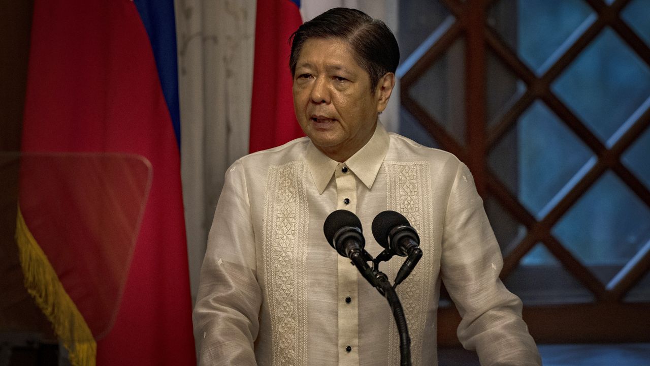 Philippine President Ferdinand Marcos Jr. (Ezra Acayan/Pool Photo via AP)