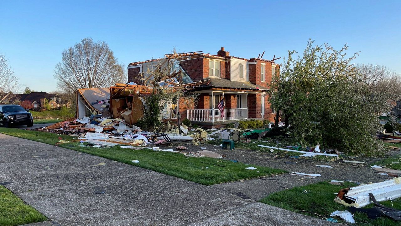 tornado damage