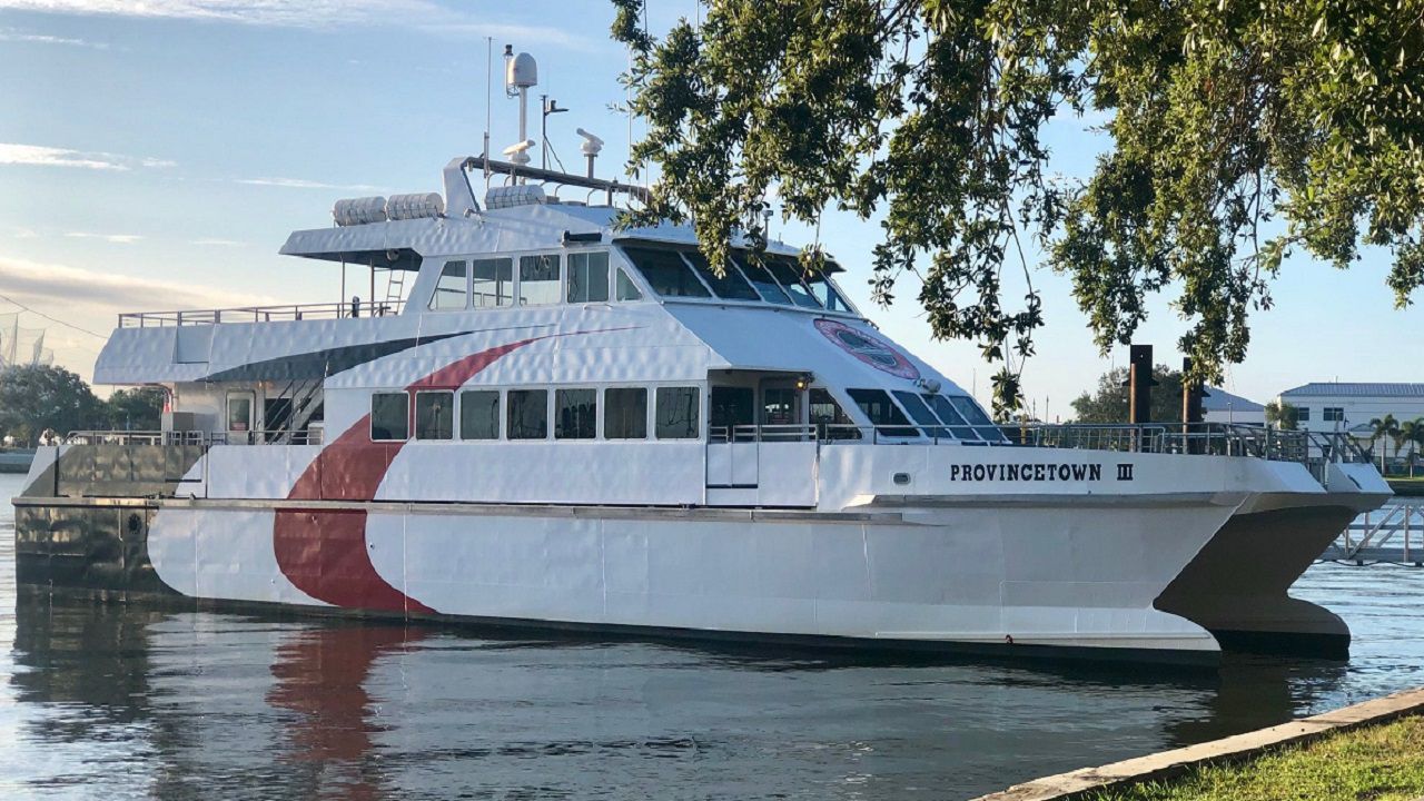 The Cross Bay Ferry will operate from the same terminal locations as last season. In Tampa, the ferry will depart from the dock at the Tampa Convention Center, and in St. Petersburg from the dock at North Straub Park, near the Vinoy Marina. (File image)