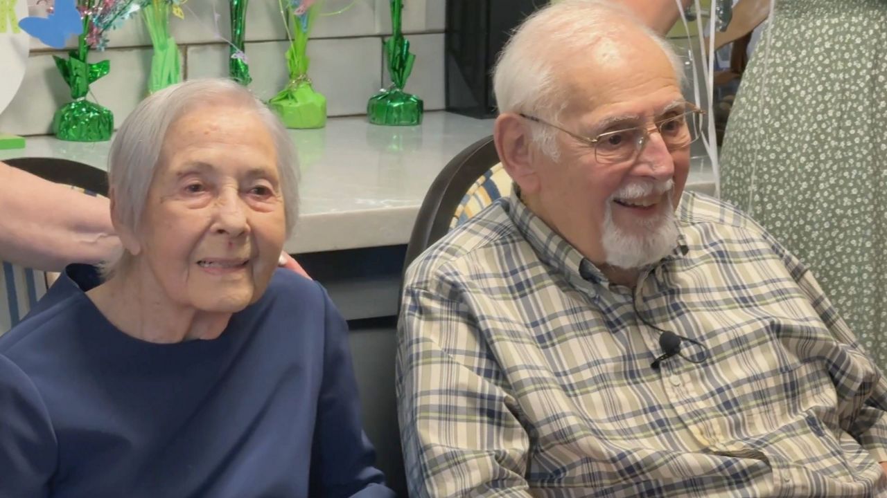 Jerry Rosenberg of Clermont and wife Sasha will celebrate their 78th wedding anniversary in July. (Spectrum News)