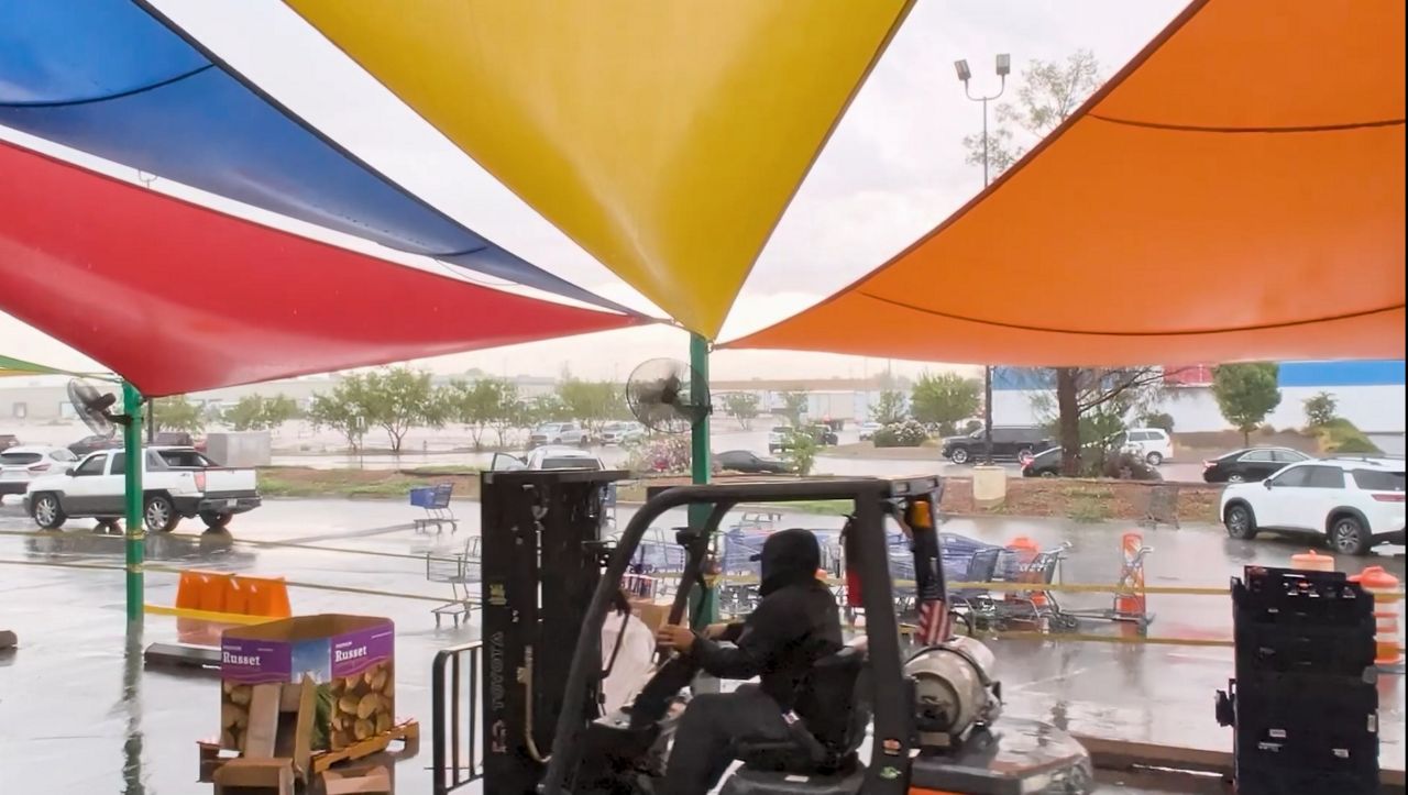 El Paso braces for another round of rain after storms damaged food bank