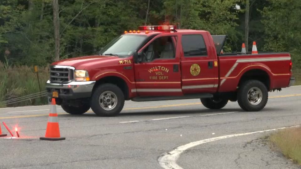 Wilton fire department truck car