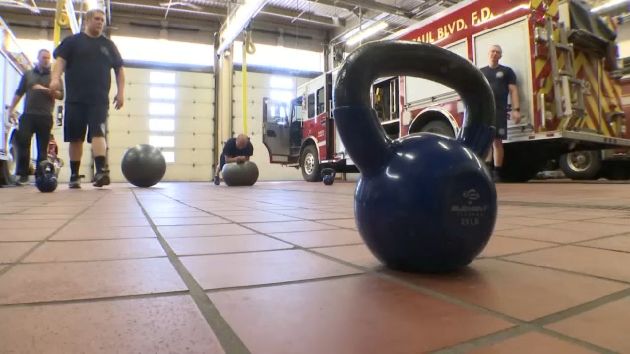 Fitness program designed to prevent firefighter injuries