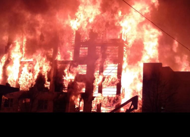 Displaced Residents Return to Gather Belongings Following Massive Fire ...