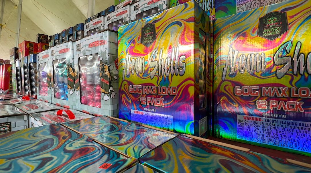 Fireworks are the mainstay for many major holidays in the United States, but this year, some are more expensive as a result of U.S. tariffs on China. (Spectrum News/Nick Popham)