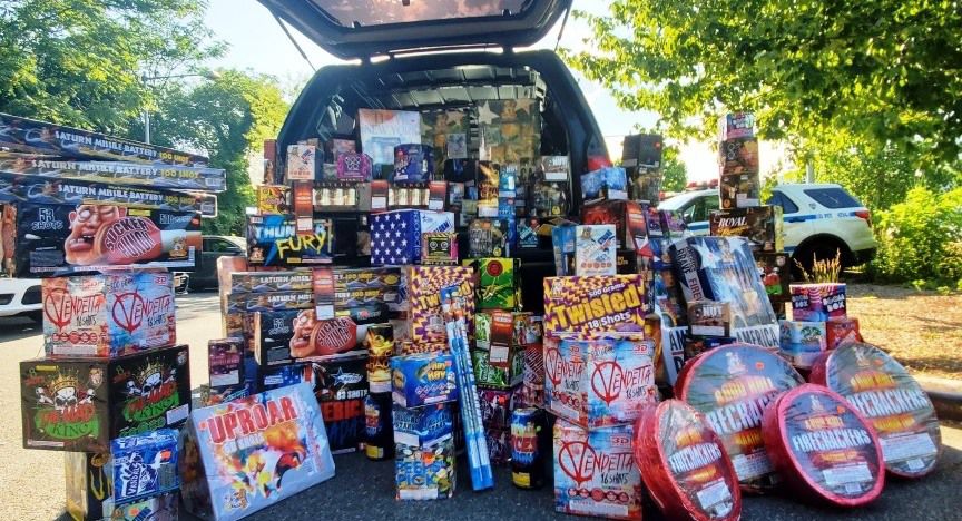 Fire Marshals Bust Pair for Illegal Fireworks Stash