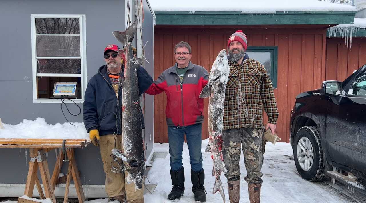 Final weekend of sturgeon spearing is successful