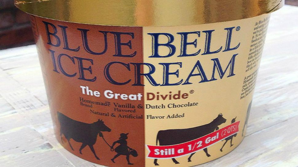 Blue Bell's classic flavor, 'The Great Divide' (Courtesy of Blue Bell Facebook).  