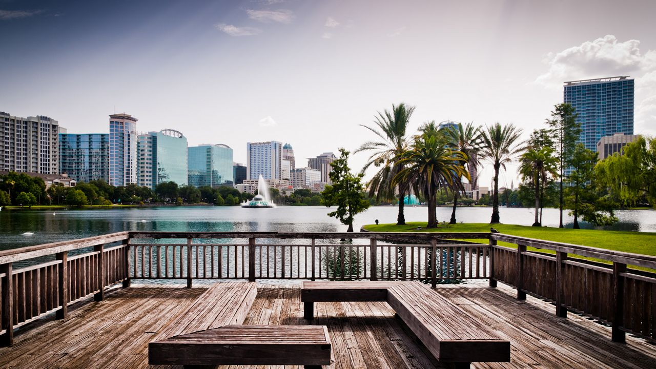 Lake Eola in downtown Orlando. (Getty Images)