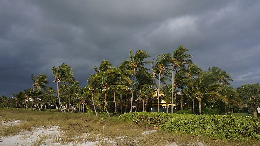Storm clouds over the ocean. (file photo)