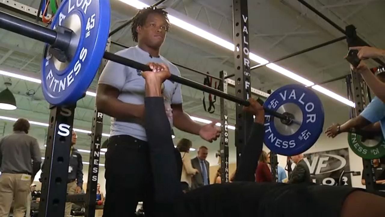 Lakewood High School's Athletic Lifestyle Management Academy unveiled a new exercise lab with classes that focus on health and wellness for students interested in health care careers. (Spectrum News image)