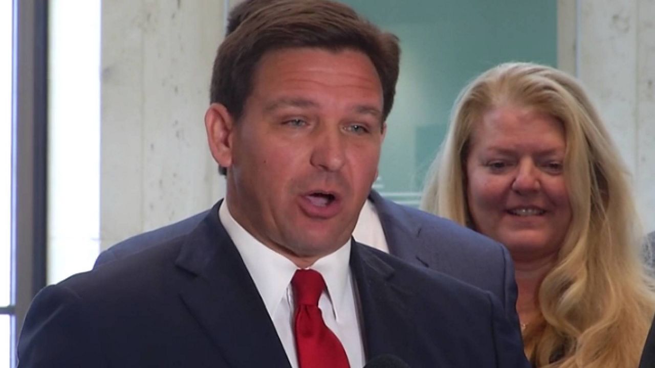 Gov. Ron DeSantis announced constitutional carry is coming to Florida during a press conference Friday morning. (File)