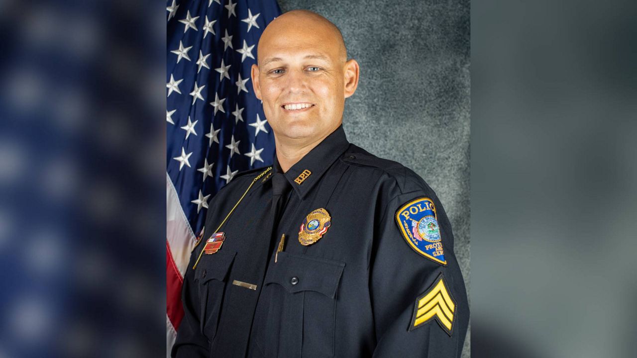 According to the Bradenton Police Department, Sgt. Lee Cosens died Sunday night after a battle with cancer. (Photo courtesy of the Bradenton Police Department)