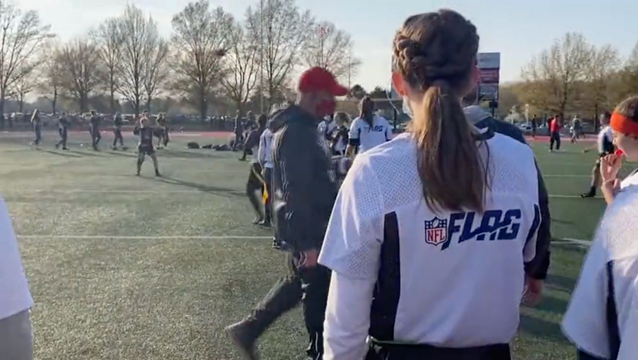 The OHSAA has officially sanctioned girls high school flag football. 