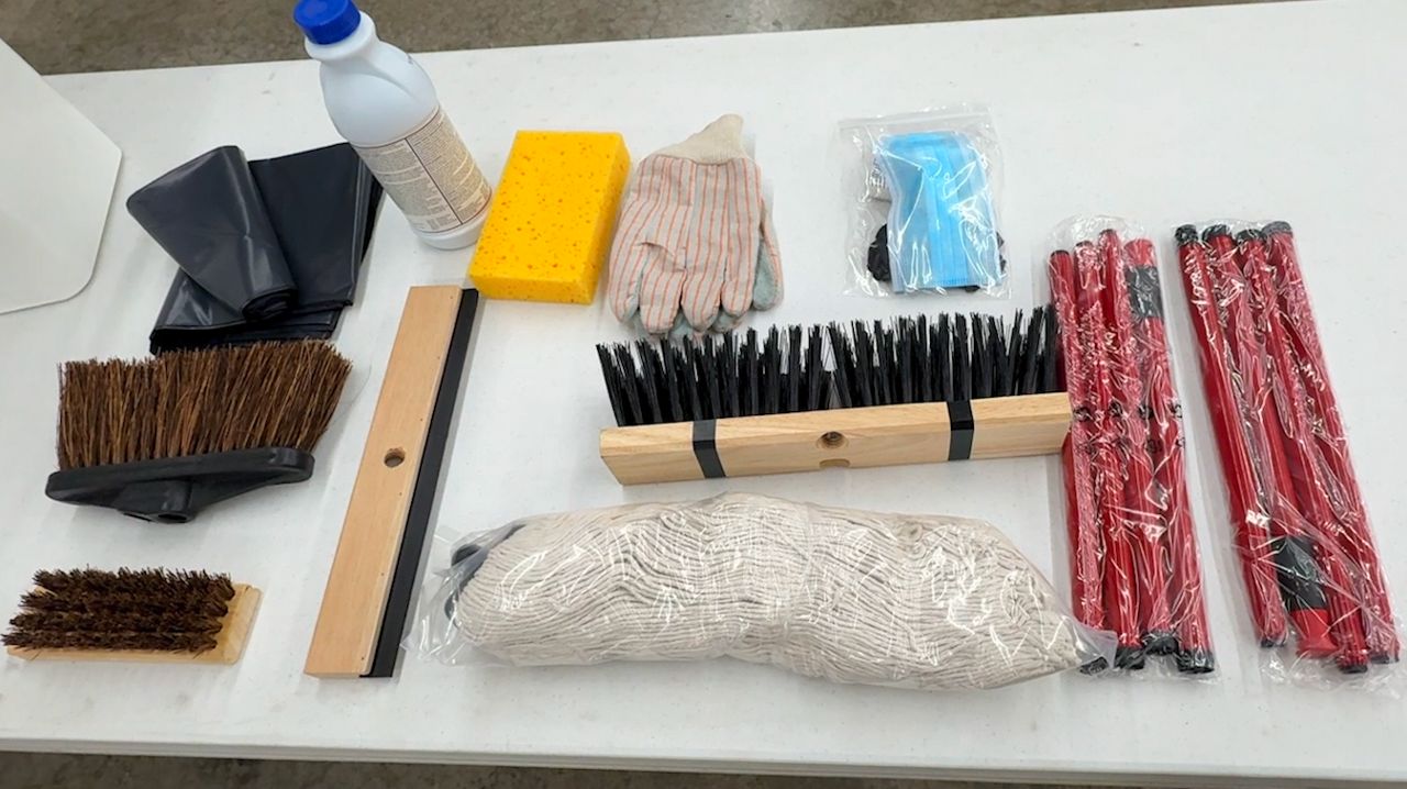 The Salvation Army donates clean-up kits to flood victims