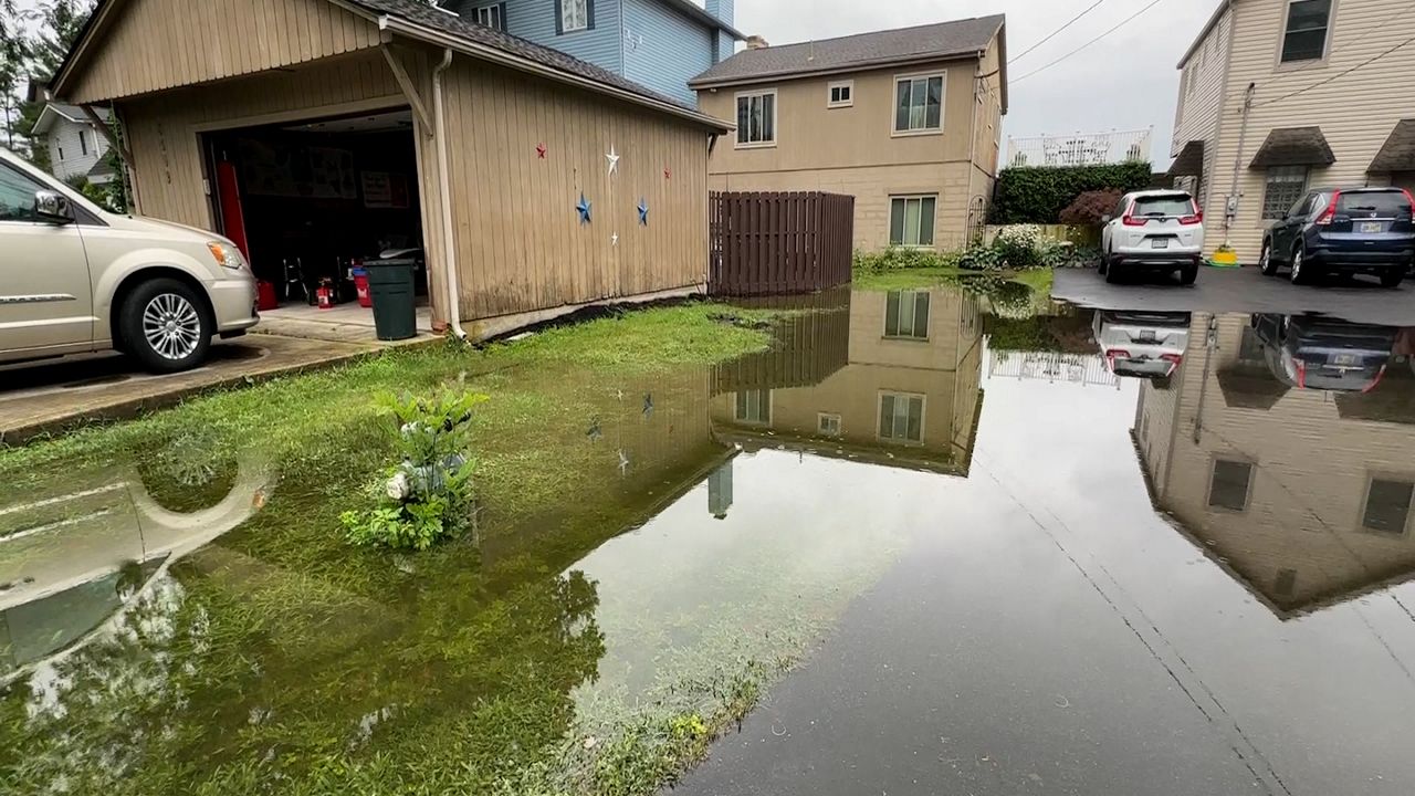 Flooding at a home on Sellers Dr. in Millersport. 