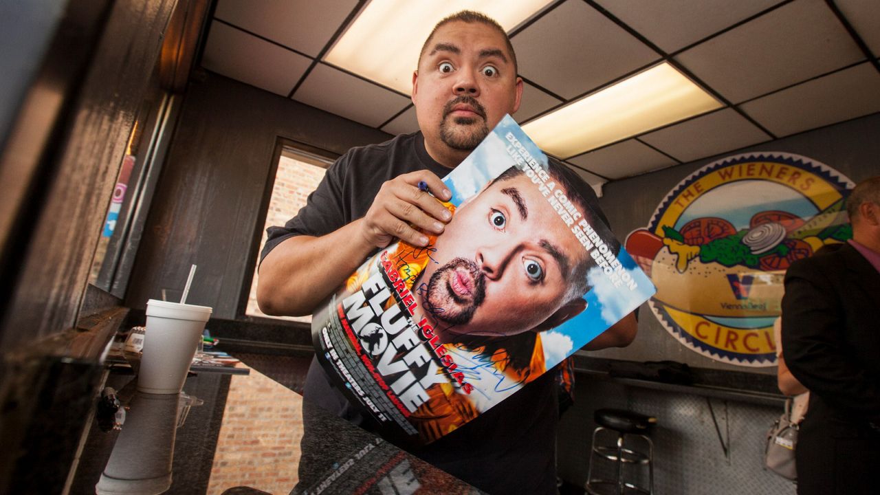 Gabriel "Fluffy" Iglesias appears in this image from Thursday, June 12, 2014 in Chicago. (Photo by Barry Brecheisen/Invision/AP)