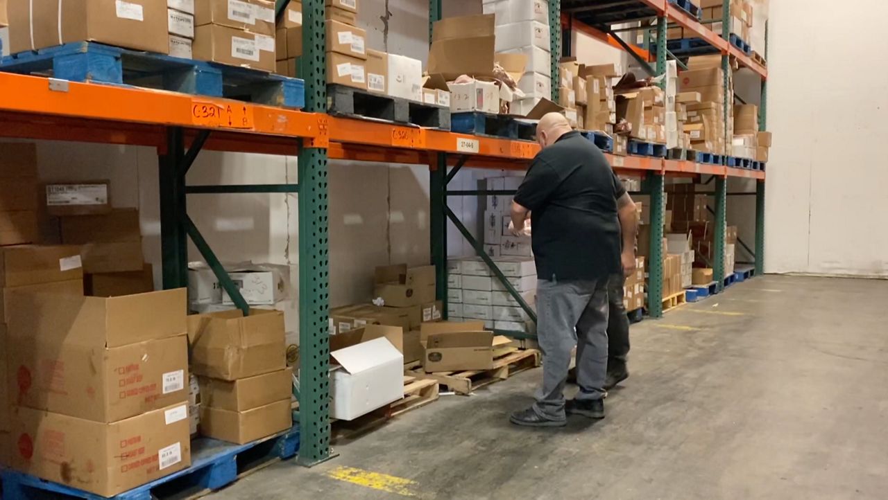 Food Warehouse Sells Surplus to Households