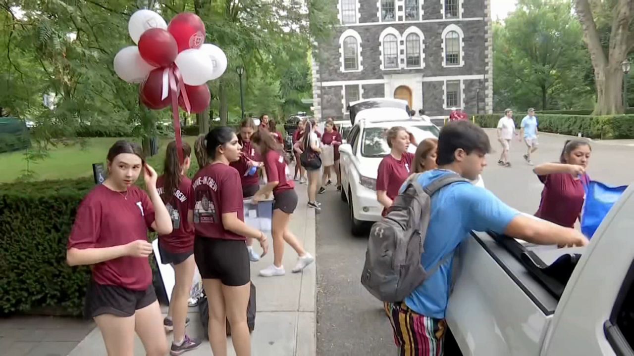 Move in day at Fordham University