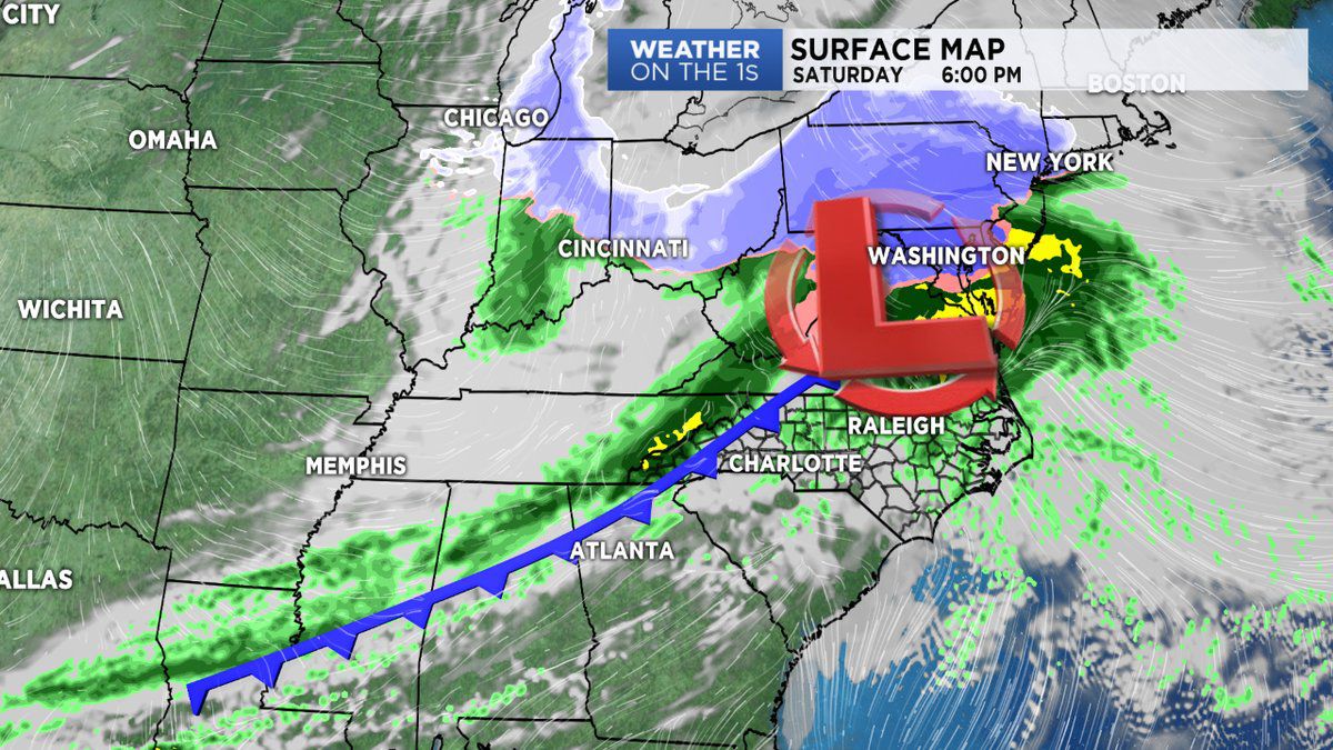 Cold front brings rain, cooler temps for the weekend, then a big warm up