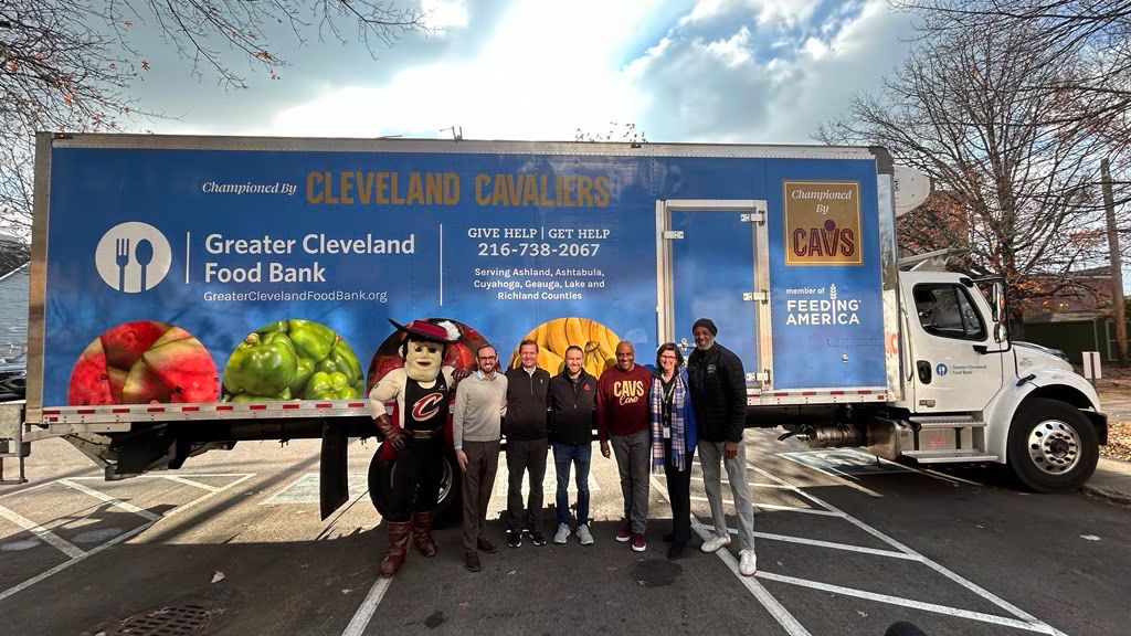 The Cleveland Cavaliers and Giant Eagle have partnered to launch the Million Meals Mission.