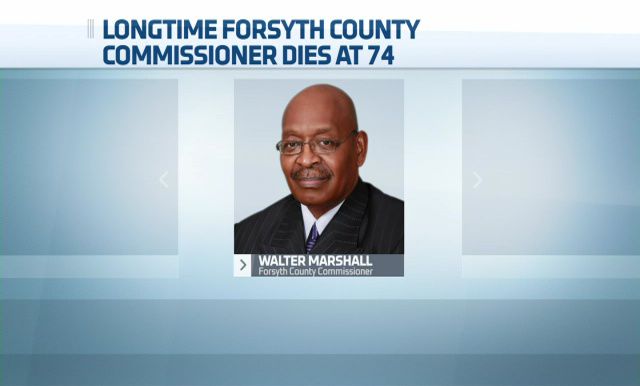 Longtime Forsyth County Commissioner Walter Marshall Dies at 74