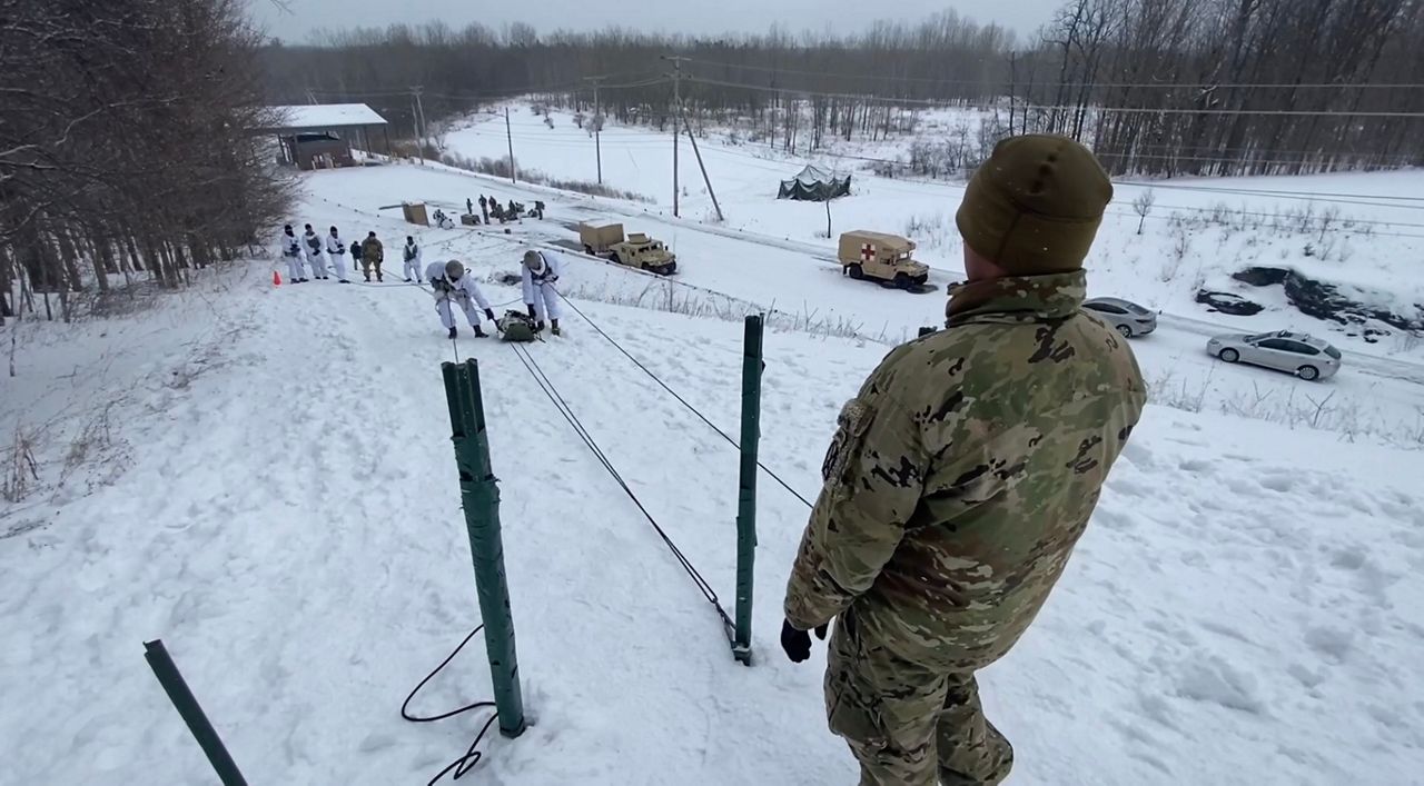 PHOTOS: Hundreds of Fort Drum soldiers brave arctic weather in intense  winter training challenge