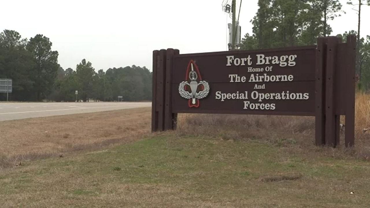 Officials at Fort Bragg say a soldier was killed and four others were injured in an accident involving a military vehicle.