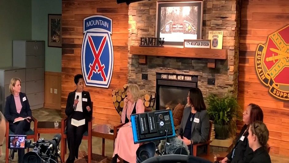 Fort Drum woman advises first lady