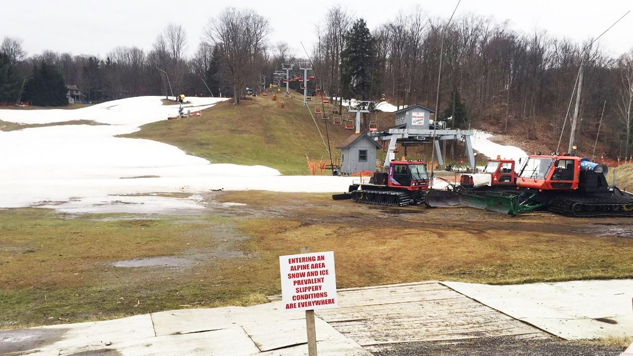 Warm Winter Weather Has Slowed Down Ski Resorts