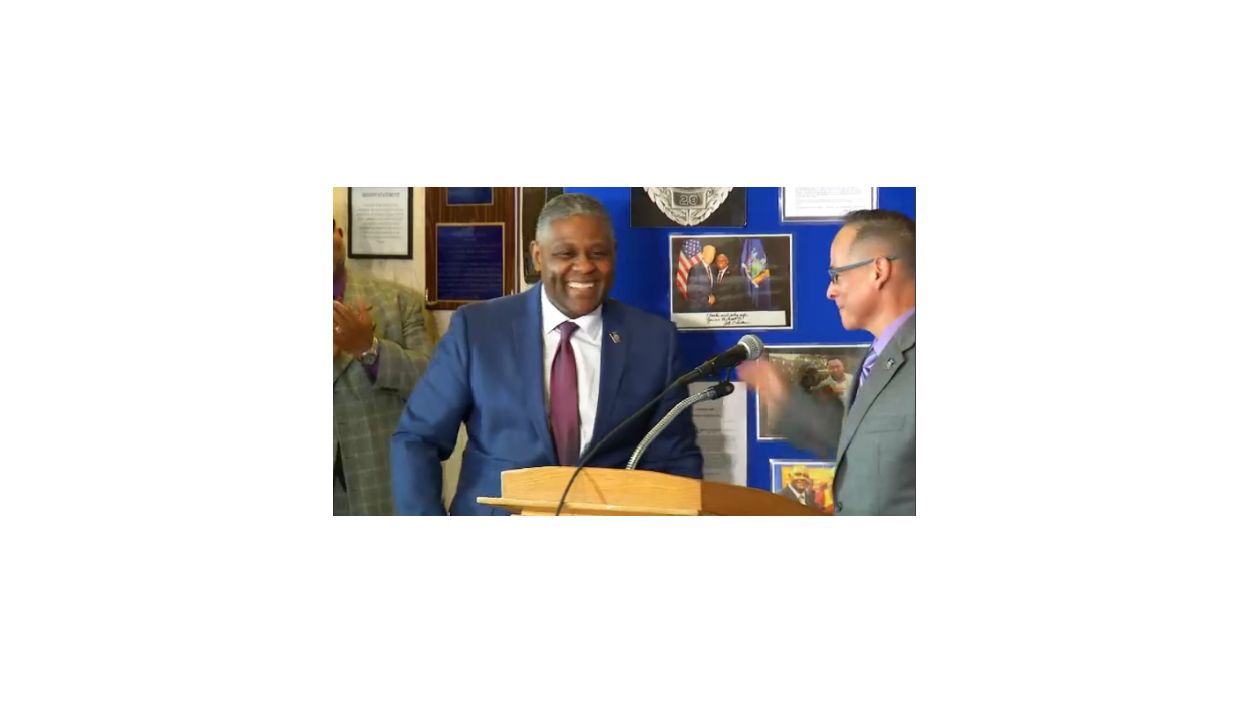 Police Chief Frank Fowler Says Goodbye